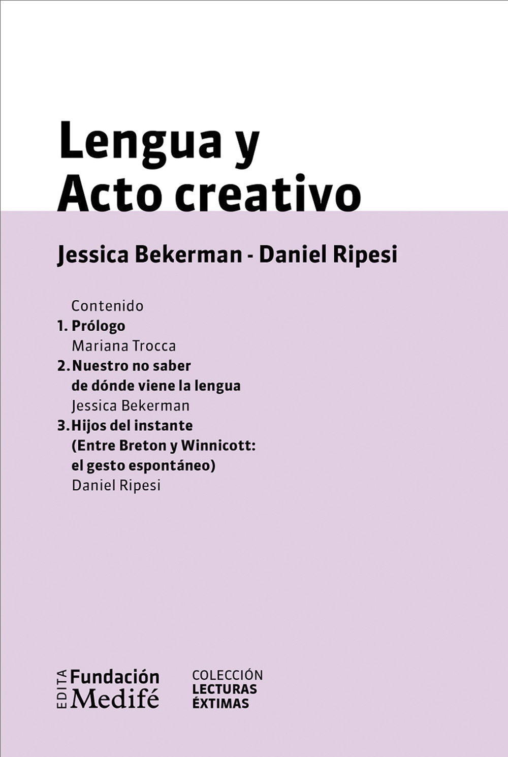 Lengua y acto creativo